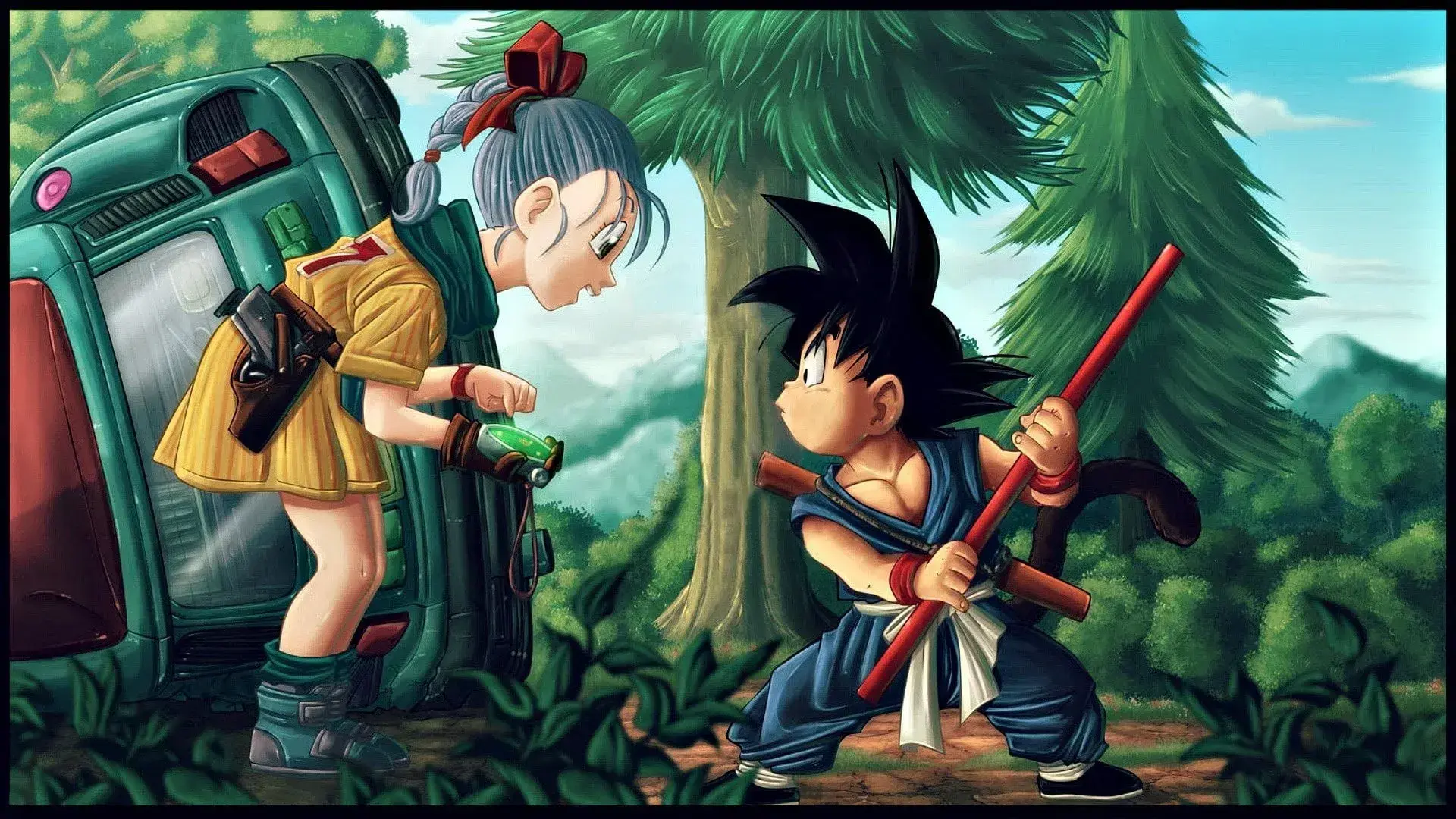 Fondo de Pantalla Fondo de Pantalla Dragon Ball Z